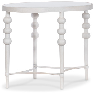 Melange On the Bright Side Oval End Table
