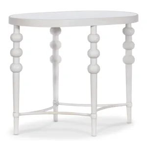 Melange On the Bright Side Oval End Table
