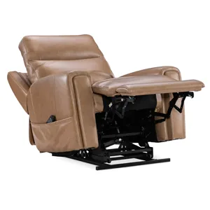 Hooker Ready-Made Upholstery Raze Lift Chair with Power Recline, Power Headrest, Lumbar, Heat and Massage