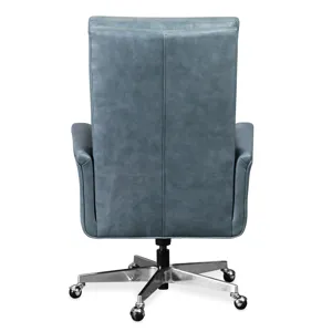 Tycoon Executive Swivel Tilt Chair w/ Metal Base Silhouette