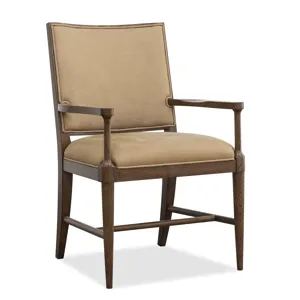 Cashiers Arm Leather Chair