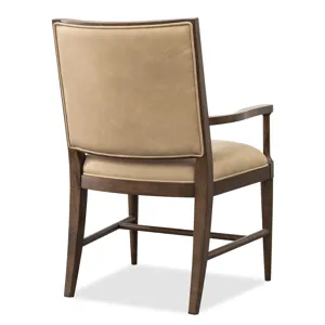 Cashiers Arm Leather Chair
