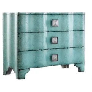 Turquoise Crackle Chest