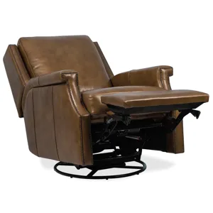 Hooker Ready-Made Upholstery Collier Power Swivel Glider Recliner