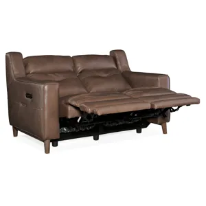 Lachlan Power Recline Loveseat w/ Power Headrest Silhouette