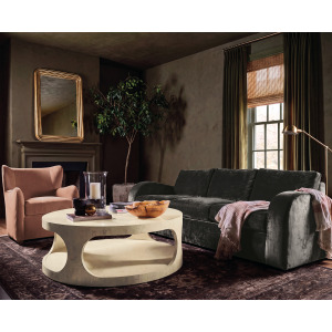 Archives Round Cocktail Table