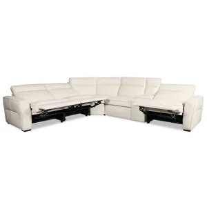Hooker Ready-Made Upholstery Vann Six-Piece Power Sectional
