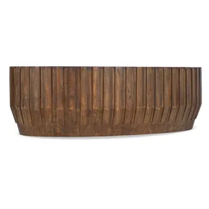 Commerce and Market Gears Oval Cocktail Table