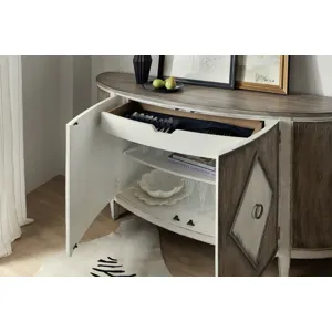 Sanctuary Et Jolie Demilune Buffet Detail