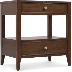 Archives Two-Drawer Nightstand