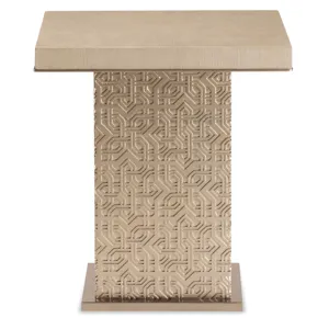 Geometry Low Side Table