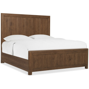 Driftwood Queen Panel Bed
