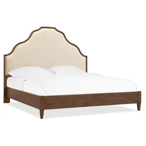 Cashiers King Upholstered Panel Bed