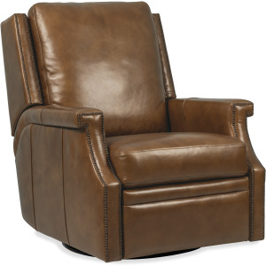 Hooker Ready-Made Upholstery Collier Power Swivel Glider Recliner