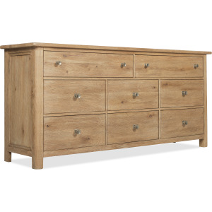 Driftwood Eight-Drawer Dresser