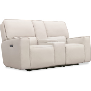MS Miles Zero Gravity Console Loveseat with Power Recline & Power Headrest