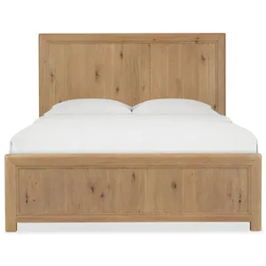Driftwood Queen Panel Bed