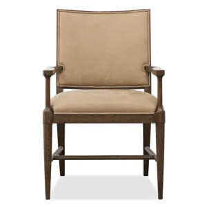 Cashiers Arm Leather Chair