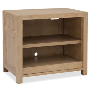Driftwood Open Shelf Cabinet