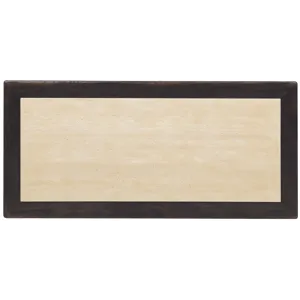 Driftwood One-Drawer Nightstand with Stone