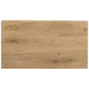 Driftwood Three-Drawer Nightstand