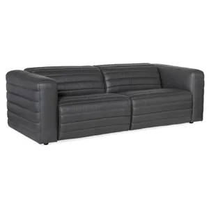 Chatelain 1.5 LAF/RAF 2 over 2 Power Sofa with Power Headrest Silo