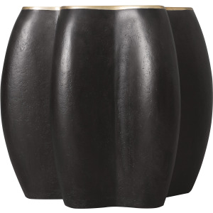 Melange Even and Flow Round End Table