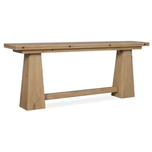 Driftwood Flip-Top Console Table