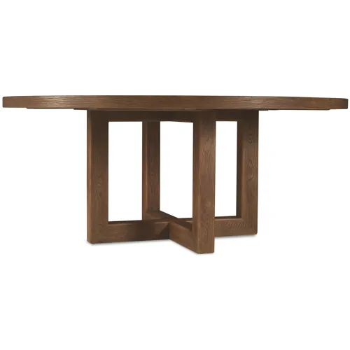 Driftwood 72in Round Dining Table