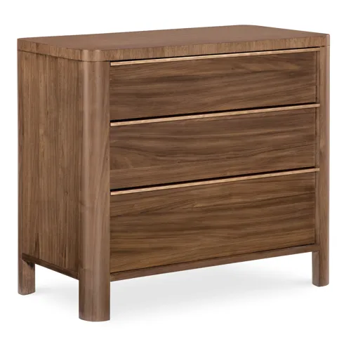 Eleana Three Drawer Nightstand