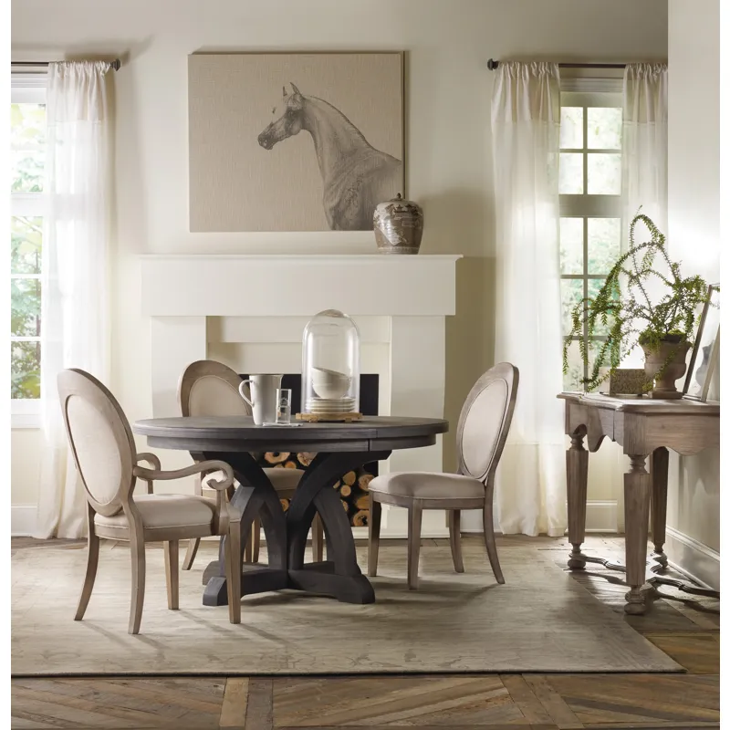 Oval Back Side Chair