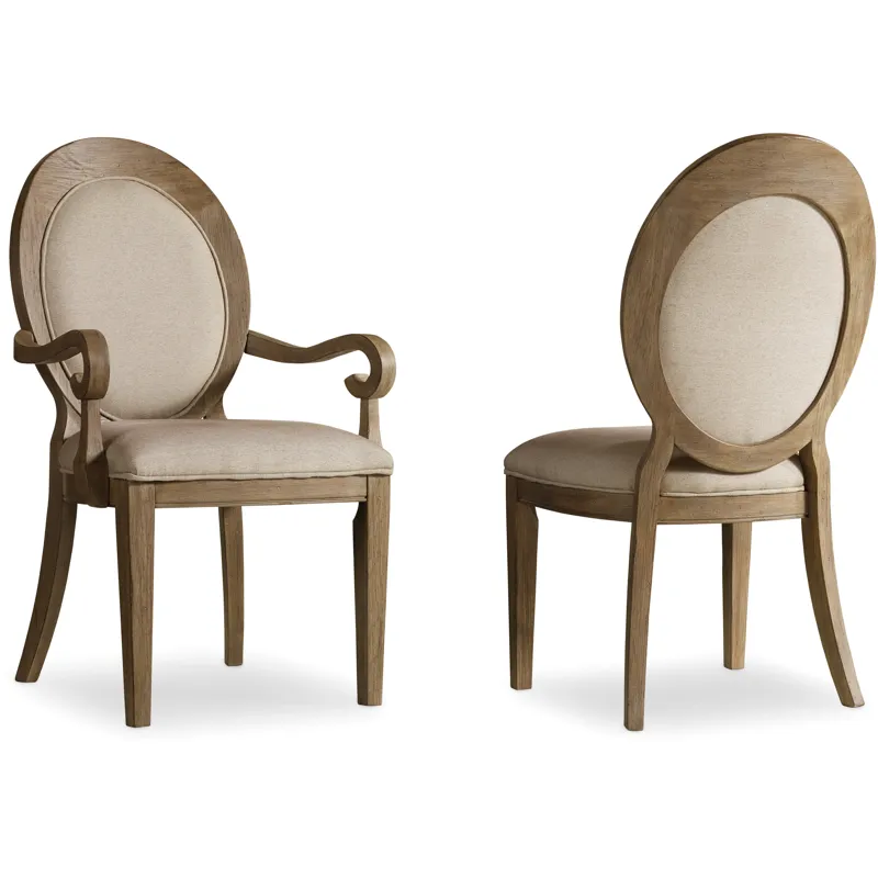 Oval Back Side Chair