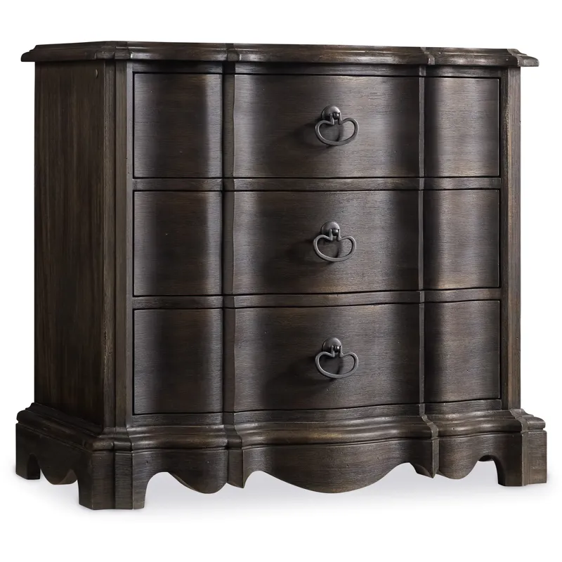 Three Drawer Nightstand