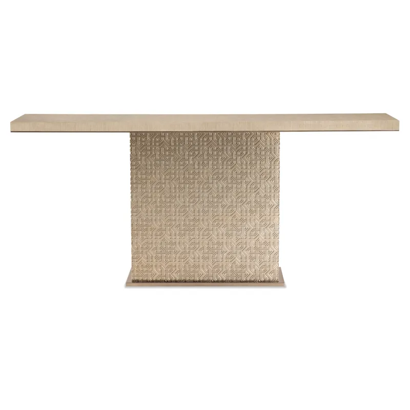 Geometry Console Table