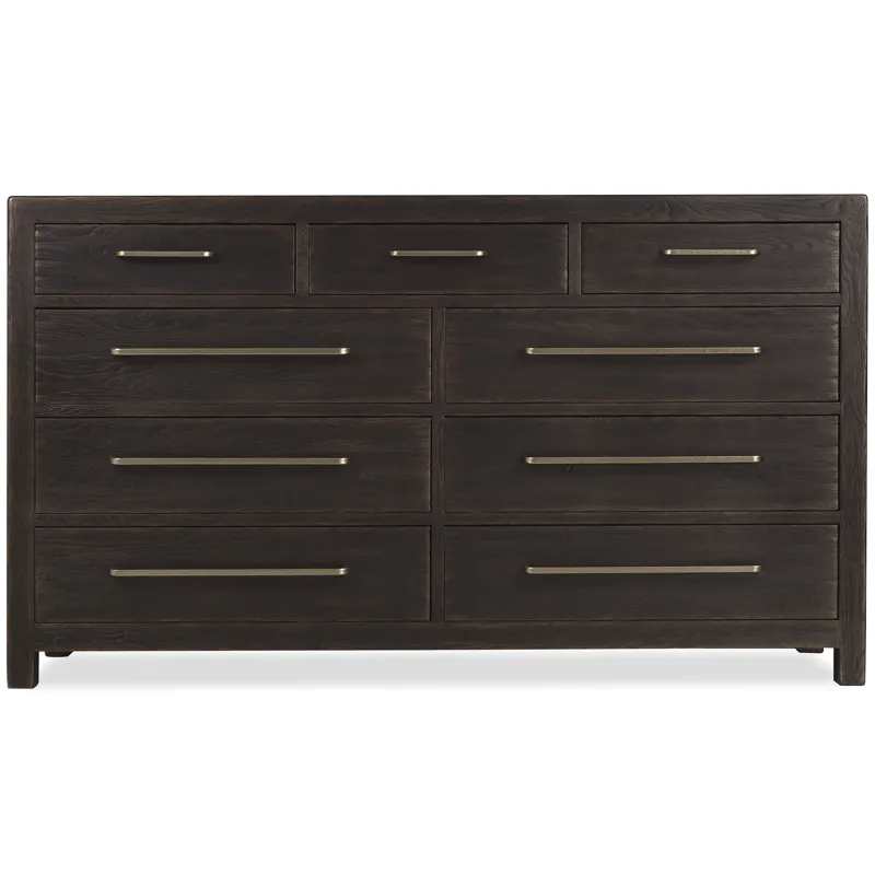 Driftwood Nine-Drawer Dresser