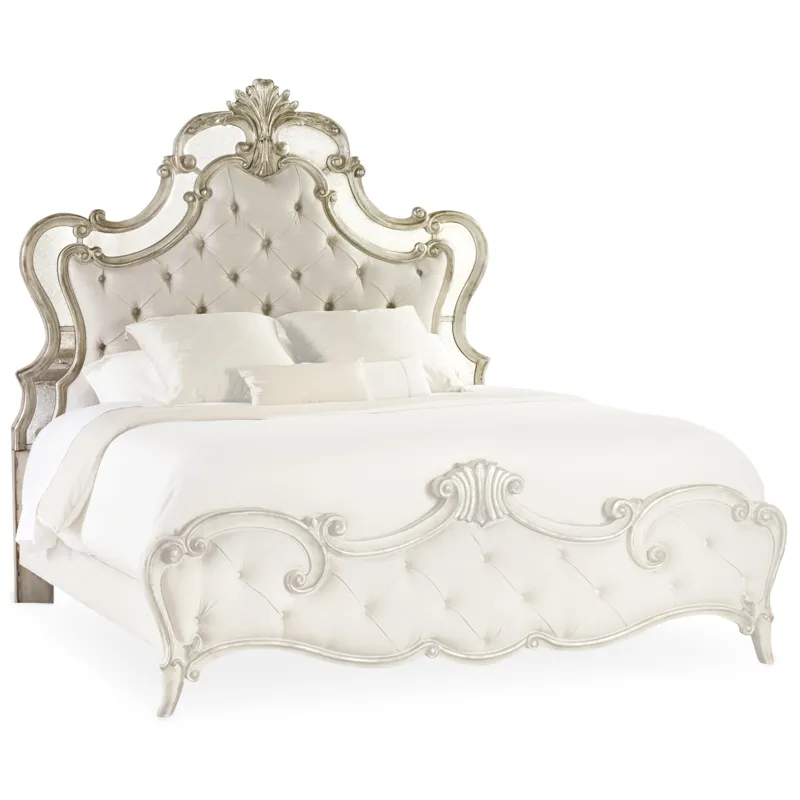 Sanctuary Queen Upholstered Headboard Silhouette