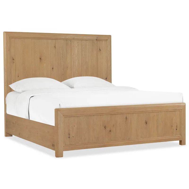 Driftwood Queen Panel Bed