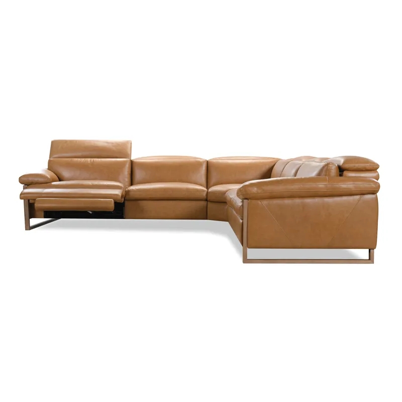 Hooker Ready-Made Upholstery Jericho Five-Piece Power Reclining Sectional
