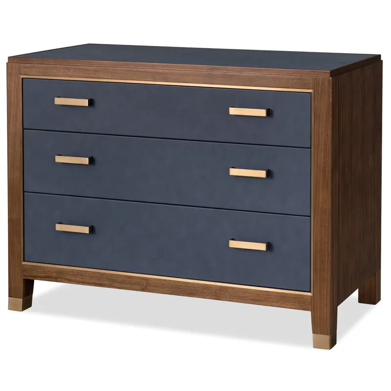 Melange Gene Accent Drawer Chest