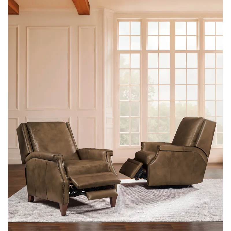 Hooker Ready-Made Upholstery Collier Press Back Recliner