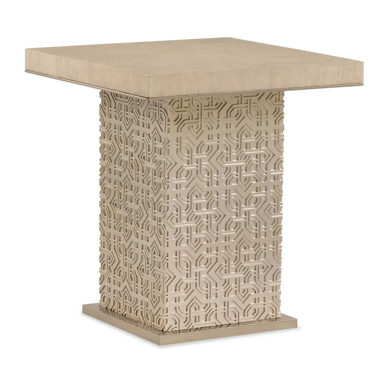 Geometry Low Side Table
