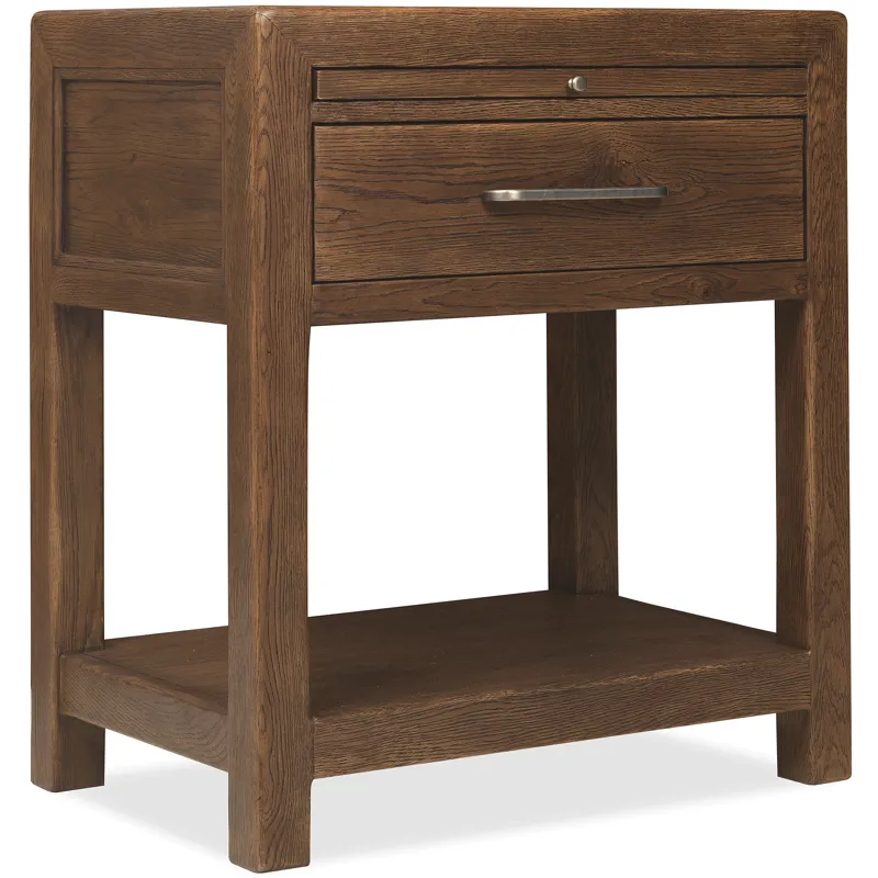 Driftwood One-Drawer Nightstand