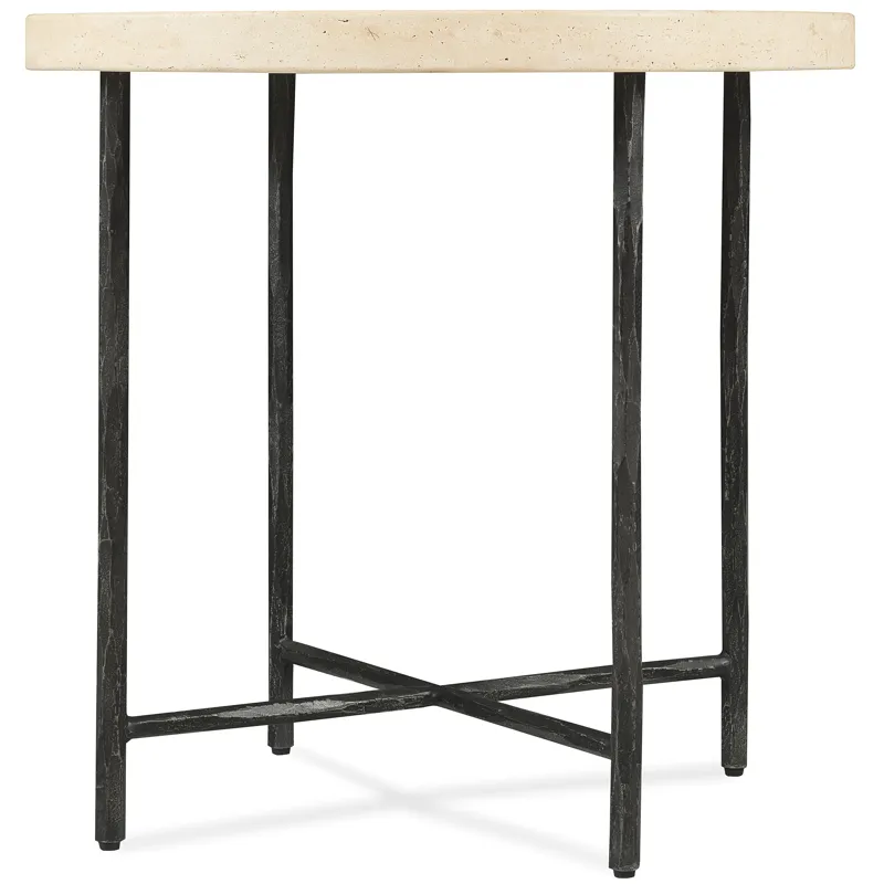 Driftwood Round Side Table