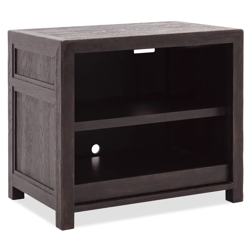 Driftwood Open Shelf Cabinet