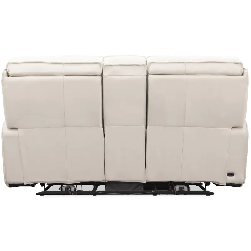 MS Miles Zero Gravity Console Loveseat with Power Recline & Power Headrest