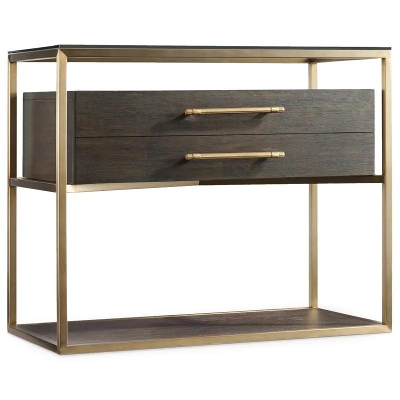 Curata One-Drawer Nightstand Silhouette