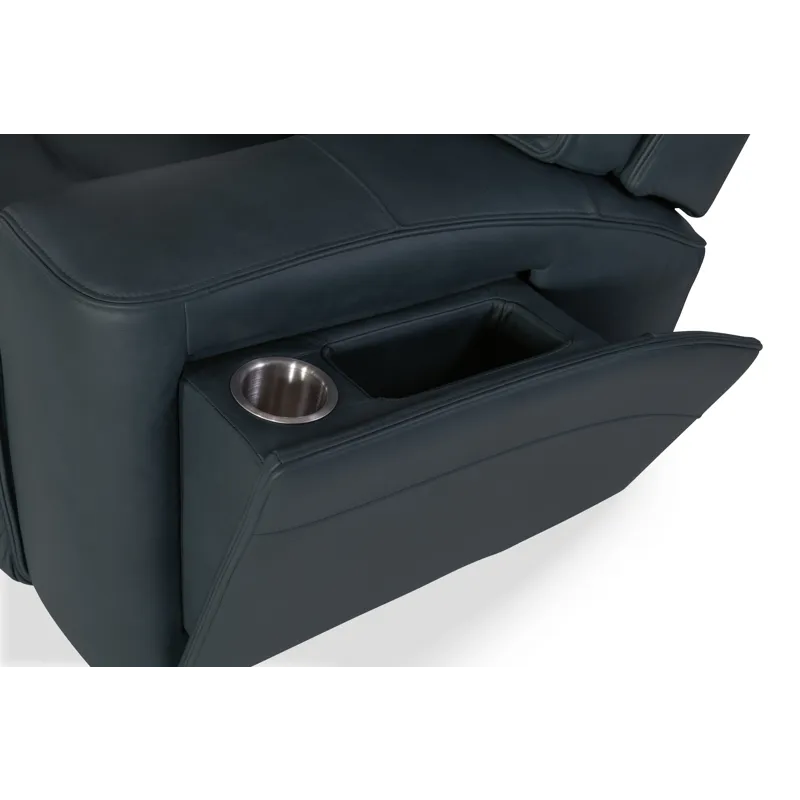 Hooker Ready-Made Upholstery Riverton Power Gliding Recliner with Power Headrest and Lumbar