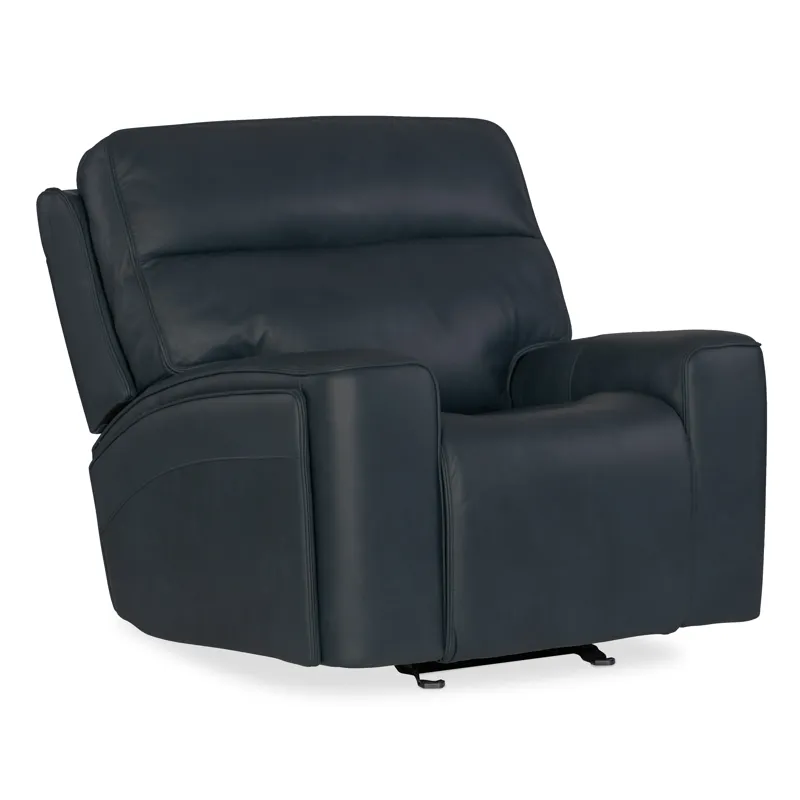 Hooker Ready-Made Upholstery Riverton Power Gliding Recliner with Power Headrest and Lumbar