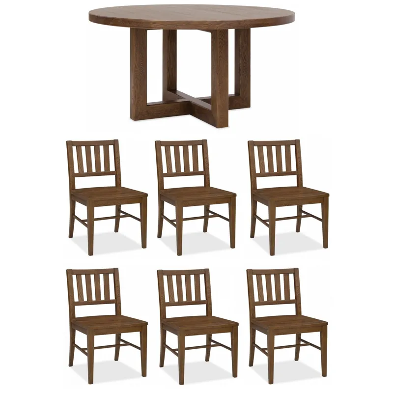 Driftwood 7 PC Dining Set