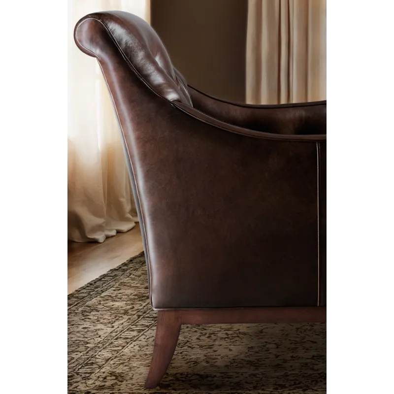 Hooker Ready-Made Upholstery Belvedere Tufted Lounge Chair